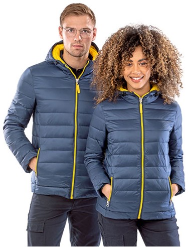 R-R194F-Womens Snow Bird Hooded Jacket